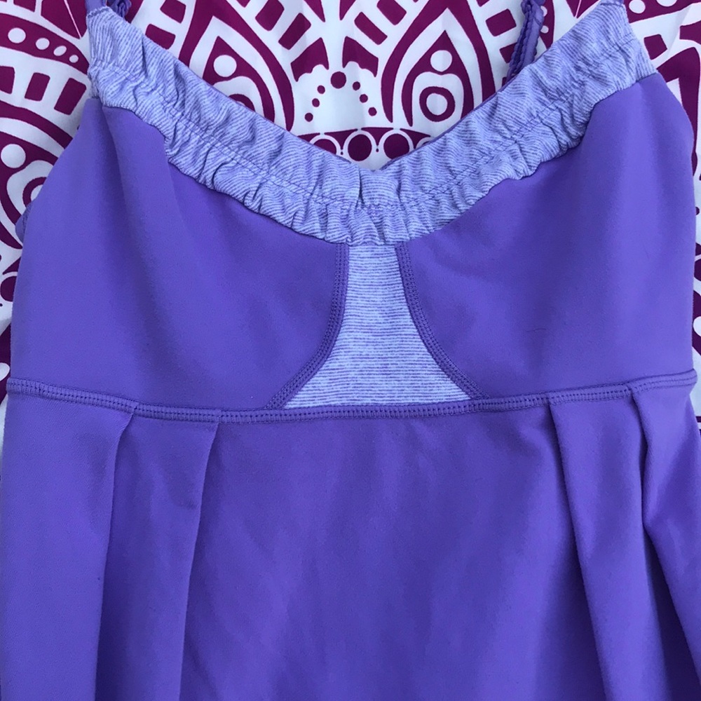 Purple Lululemon Workout Tank - Picture 2 of 6